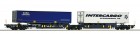 76416 Roco Articulated intermodal car of Wascosa